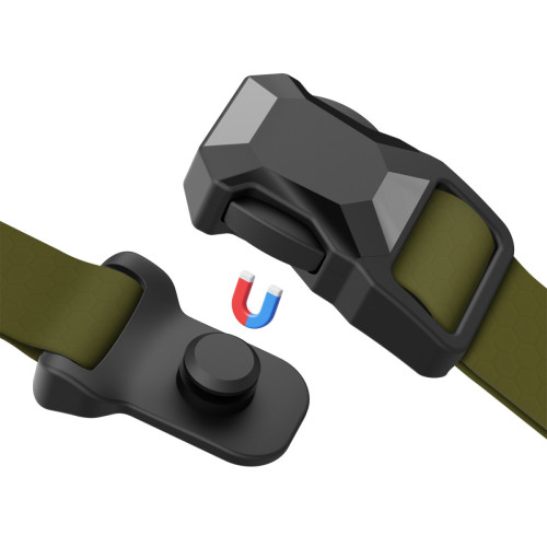 Шлея для собак водостійка WAUDOG Magnet колір "Хакі"