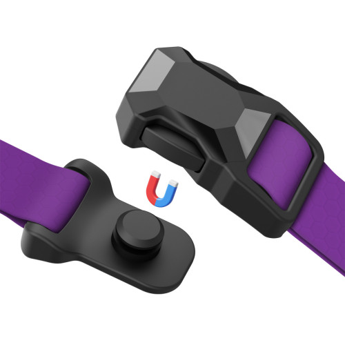 Шлея для собак водостойкая WAUDOG Magnet цвет "Фиолетовый"