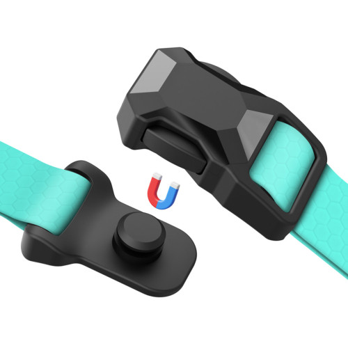 Нашийник WAUDOG Magnet тіффані водостійкий з магнітною пряжкою