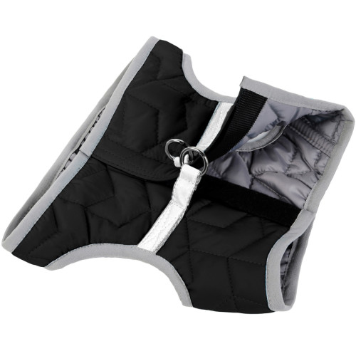 Мягкая шлея для собак AiryVest ONE Черная