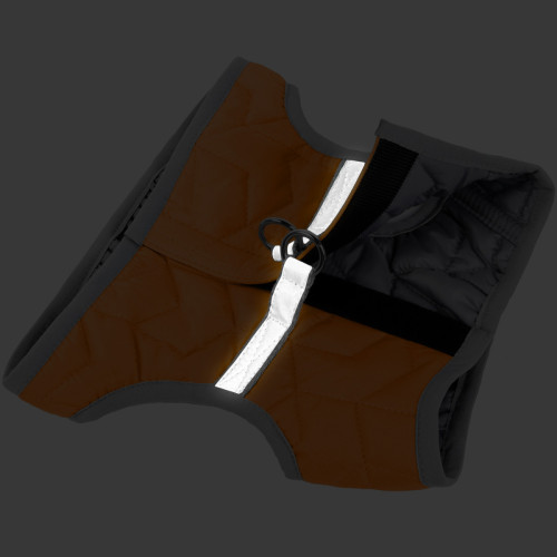 Мягкая шлея для собак AiryVest ONE Оранжевая