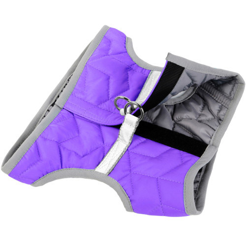 Мягкая шлея для собак AiryVest ONE Фиолетовая