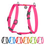 Шлея для собак Н-образная водостойкая WAUDOG Waterproof цвет "Розовый"