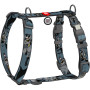 Шлея для собак анатомическая WAUDOG Nylon "Тень Бэтмена" с QR-паспортом