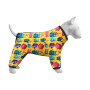 Вітровка для собак WAUDOG Clothes, малюнок "Мохнаті монстри"