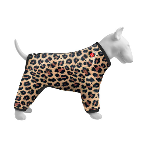 Дощовик-вітровка для собак WAUDOG Clothes Леопард