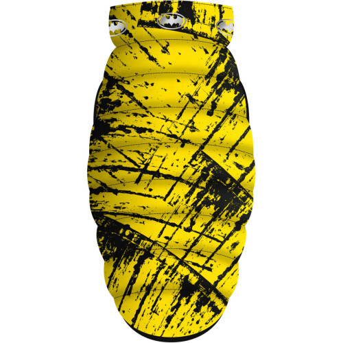 Курточка для собак WAUDOG Clothes двусторонняя рисунок "Бэтмен эскиз"