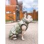 Куртка-жилет для собак WAUDOG Clothes Милитари камуфляж