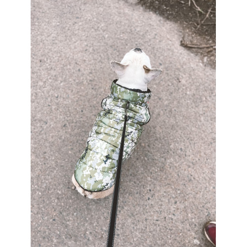 Куртка-жилет для собак WAUDOG Clothes Милитари камуфляж