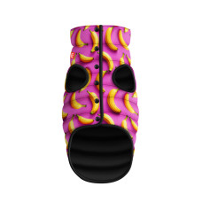 Куртка для собак WAUDOG Clothes, рисунок "Бананы на розовом"