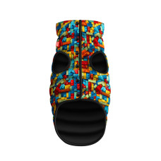 Куртка для собак WAUDOG Clothes, рисунок "Блоки Лего"