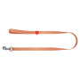 Поводок для собак из восстановленного хлопка WAUDOG Re-cotton светоотражающий, оранжевого цвета (150-500 см)