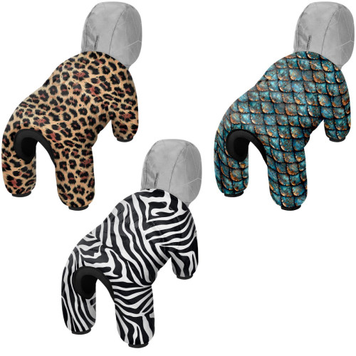 Комбинезон для собак WAUDOG Clothes, рисунок "Леопард"