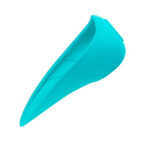 Поилка-насадка на бутылку для собак WAUDOG Silicone, голубая