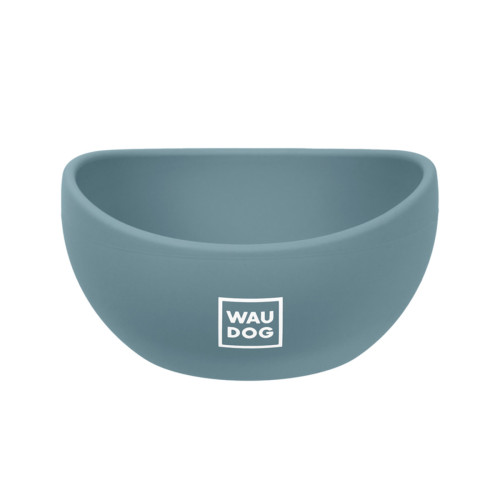 Миска для собак WAUDOG Silicone, серая