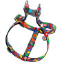 Шлея для собак WAUDOG Nylon рисунок "Витраж"