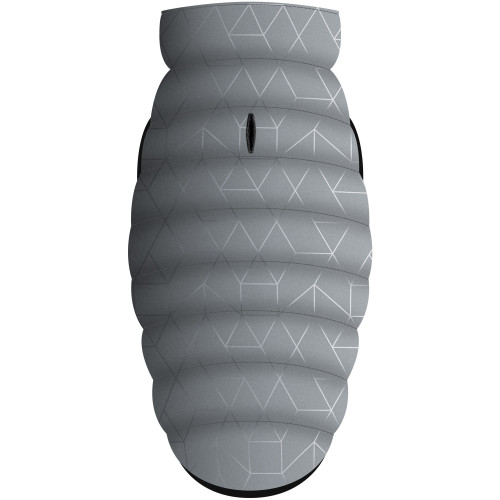 Куртка-жилет для собак WAUDOG Clothes Світловідбивна Сіра