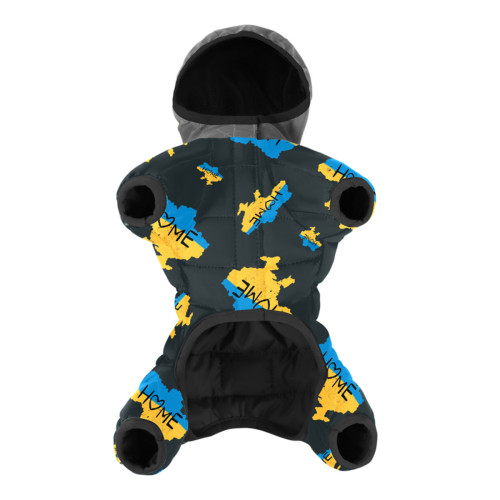 Комбинезон для собак WAUDOG Clothes с рисунком "Дом"