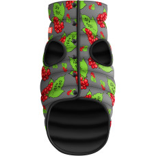 Куртка-жилет для собак WAUDOG Clothes с рисунком "Калина"