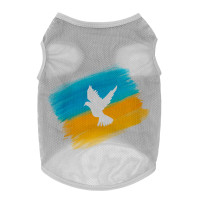 Майка для собак WAUDOG Clothes рисунок «Флаг» сетка
