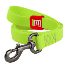 Поводок для собак водостойкий WAUDOG Waterproof, салатовый (122 см - 305 см)