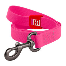 Поводок для собак водостойкий WAUDOG Waterproof, розовый (122 см - 305 см)
