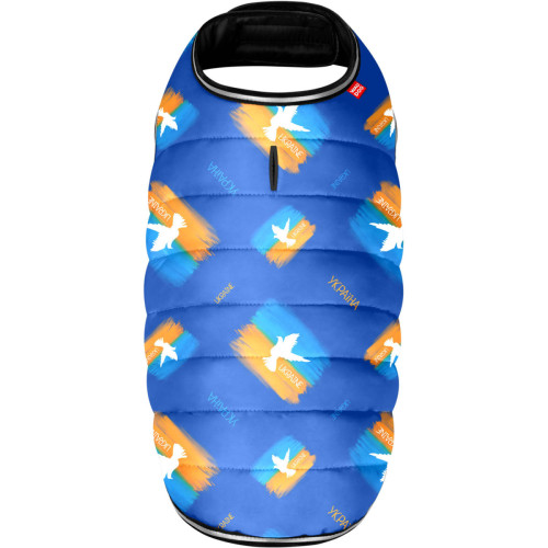 Куртка-накидка для собак WAUDOG Clothes, малюнок «Прапор»