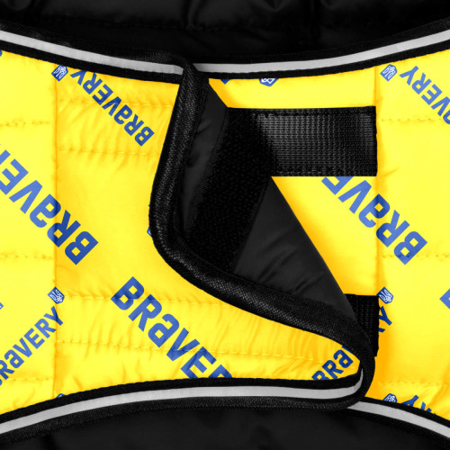 Куртка-накидка для собак WAUDOG Clothes, рисунок «Сміливість»