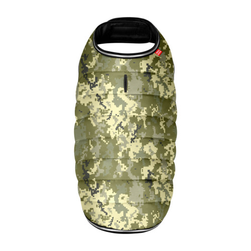 Куртка-накидка для собак WAUDOG Clothes, рисунок «Мілітарі»
