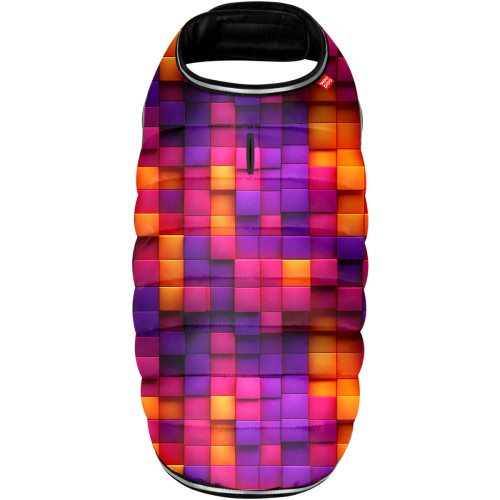 Курточка-накидка для собак WAUDOG Clothes, малюнок «Куби 3Д»