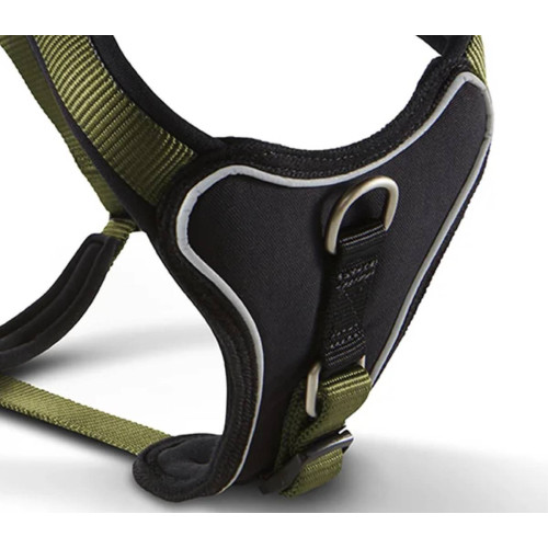 Шлейка для собак Wolters, Professional Comfort, оливковая