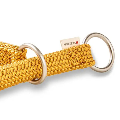 Ошейник-канат для собак Wolters, K2 Rope, желтый