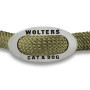 Ошейник-канат для собак Wolters, K2-Rope Programme, оливковый