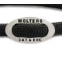 Ошейник-канат для собак Wolters, K2 Rope, черный