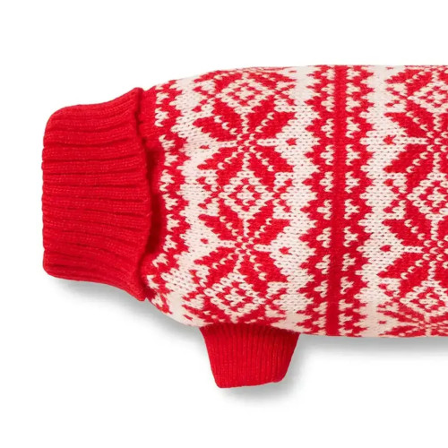 Вязаный свитер для собаки Wolters Thore, красный