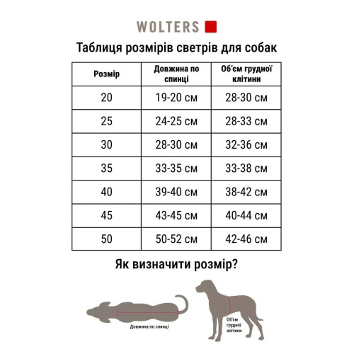 Вязаный свитер для собаки Wolters Thore, красный
