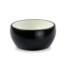 Миска для собак Wolters Diner Color, чёрно-белая 0.5 л